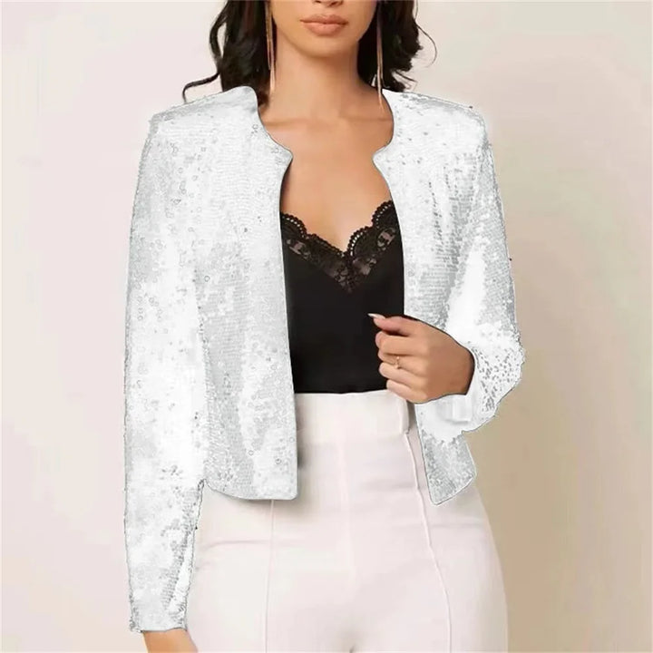 Talise Sequin Crop Jacket