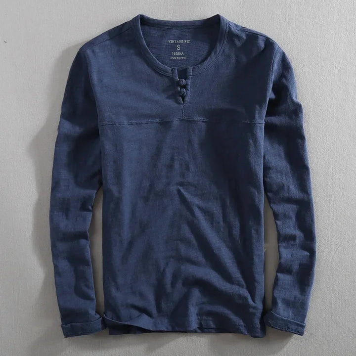 Benjamin Long Sleeve Henley Shirt