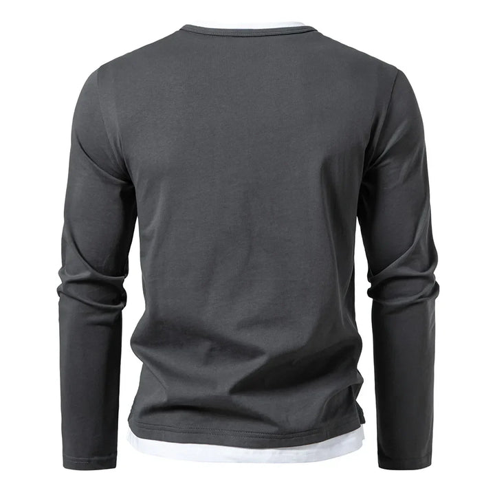 Marcello Henley Long Sleeve Shirt