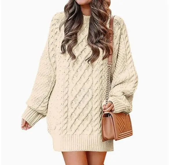 Winslow Cable Knit Sweater Dress
