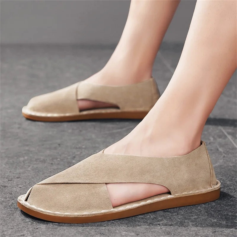 Jacob Handcrafted Leather Slippers