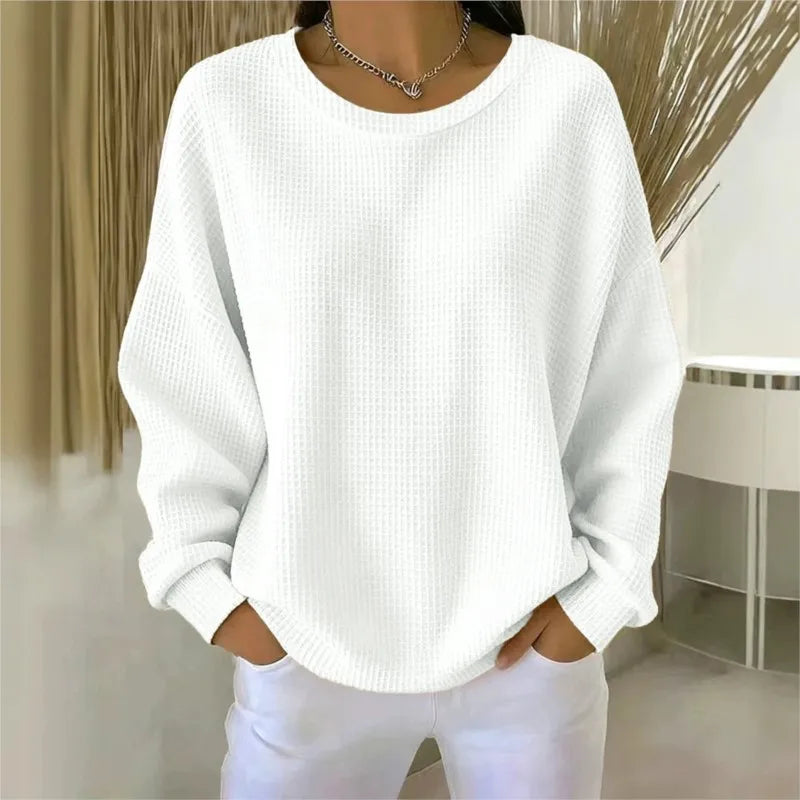 Xanthe Waffle Knit Top