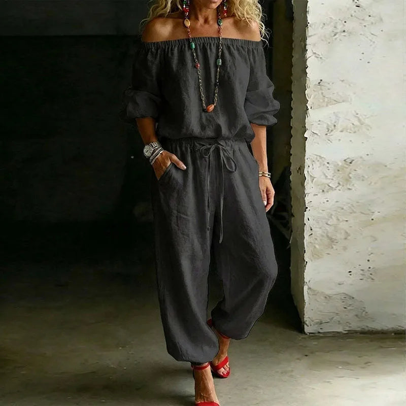 Eloise Off Shoulder Jumpsuit