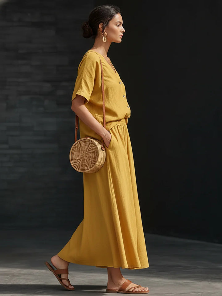Evangeline Elegant Relaxed Co-Ord Set