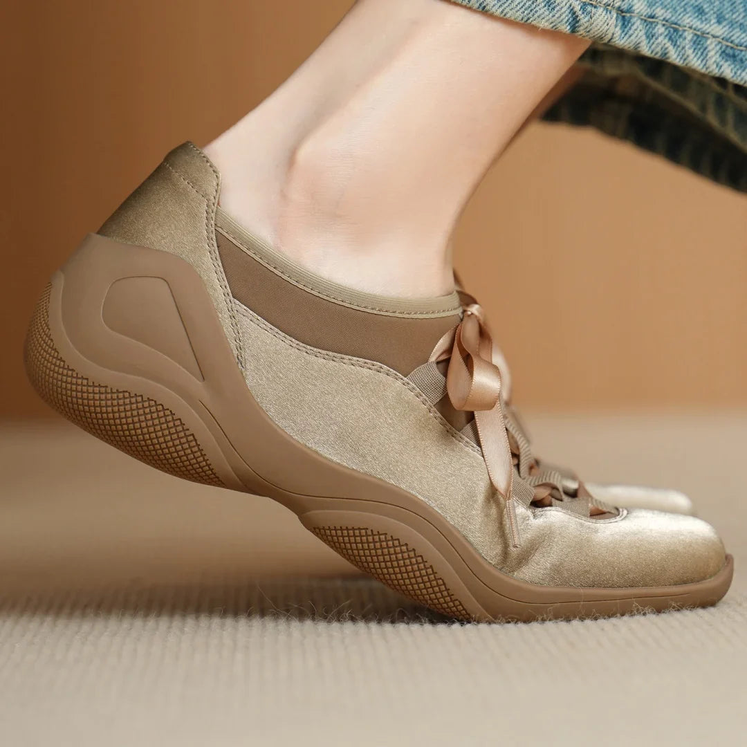 Megan Comfort Lace Up Walking Shoes