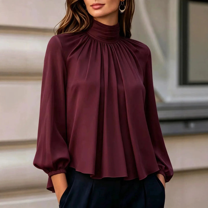 Seraphine Gathered Neck Blouse
