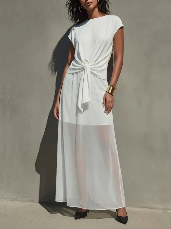 Desirae Elegant Chic Wedding Guest Dress