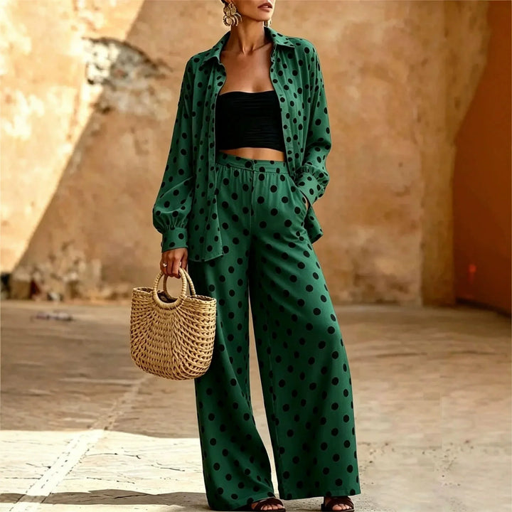 Kenna Polka Dot Matching Set