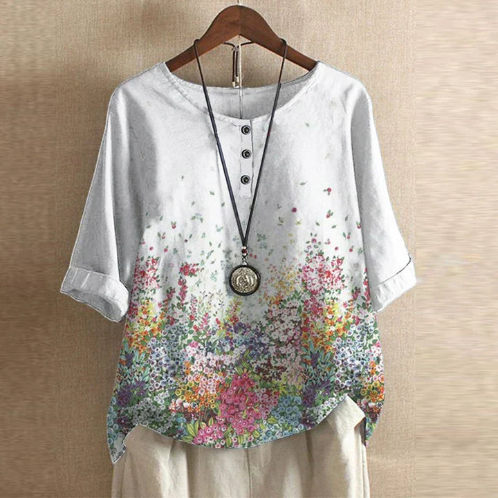 Gloria Retro-Inspired Blouse