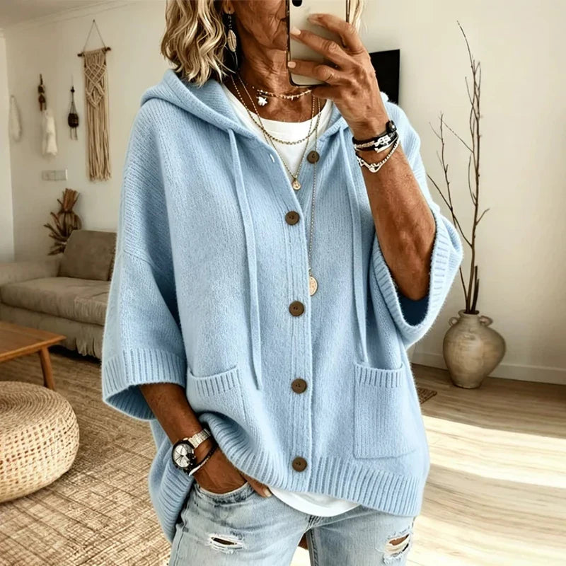 Josephina Hooded Cardigan Sweater