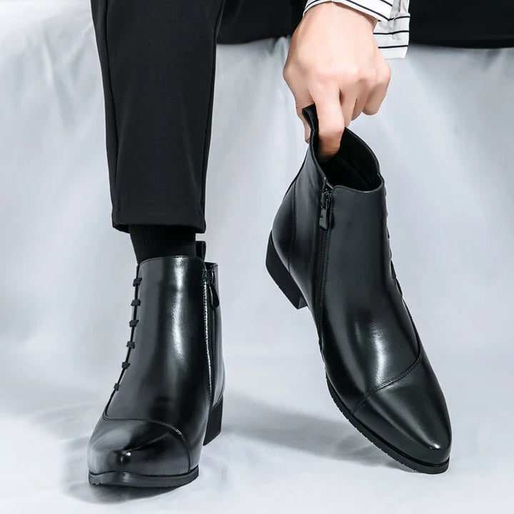 Harley Leather Chelsea Boots