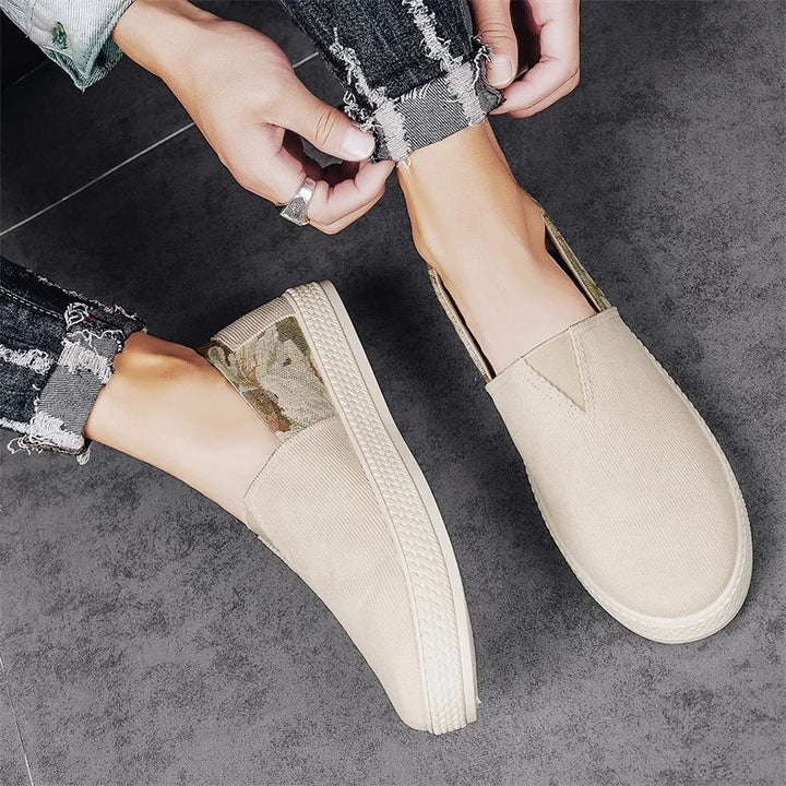 Larry Orthopedic Canvas Slip Ons