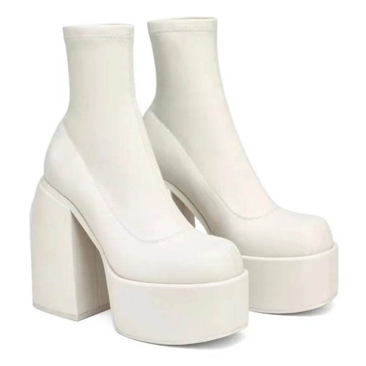 Maxine Chunky Ankle Boots