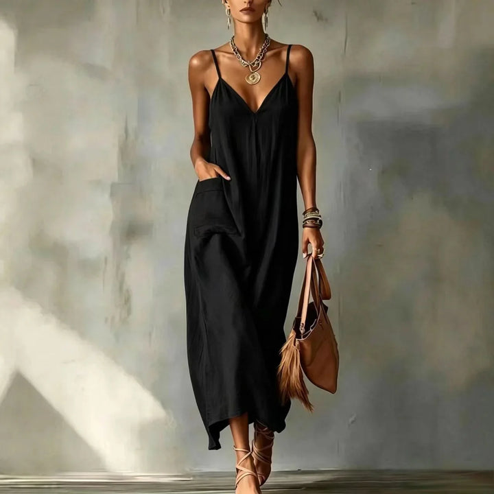 Juliette Spaghetti Strap Maxi Dress