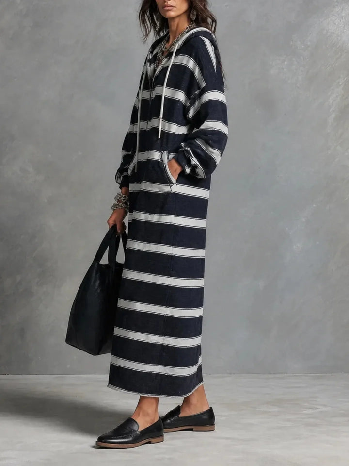 Odessa Half Zip Hoodie Dress