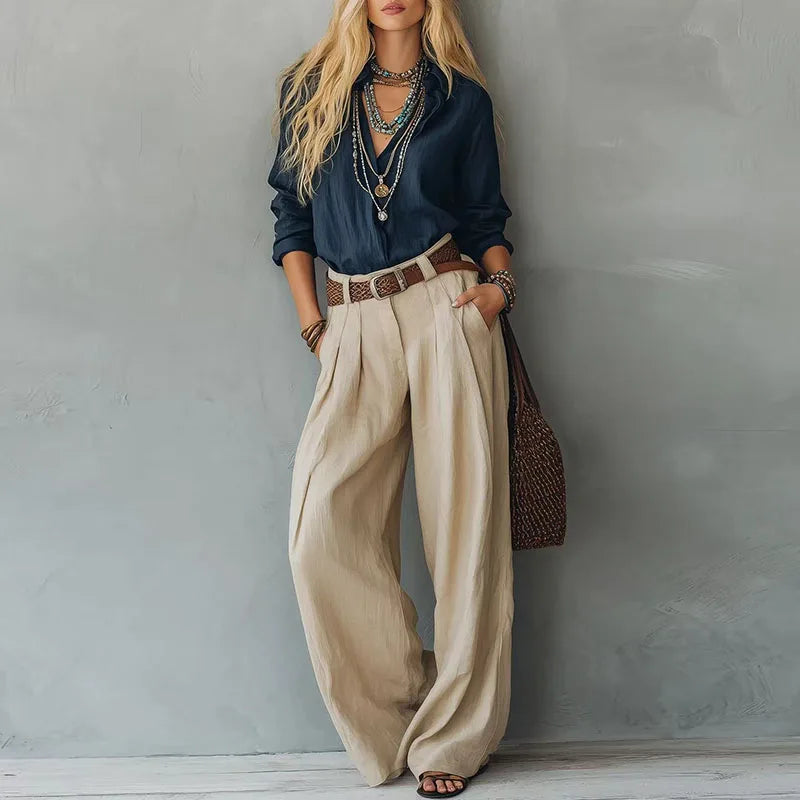 Karlie Tailored Trouser Set