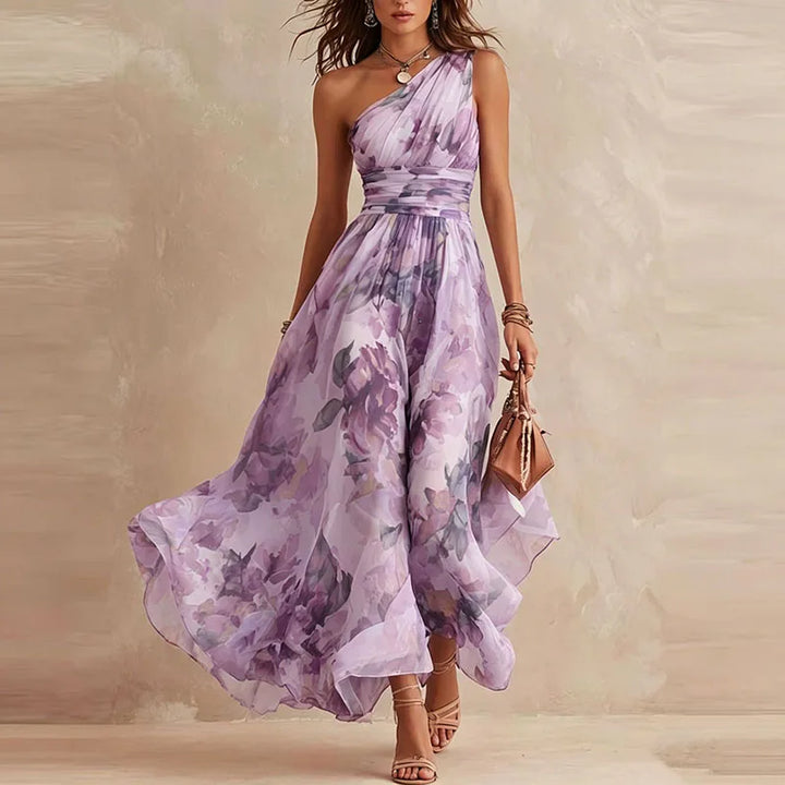 Rosemund One Shoulder Maxi Dress