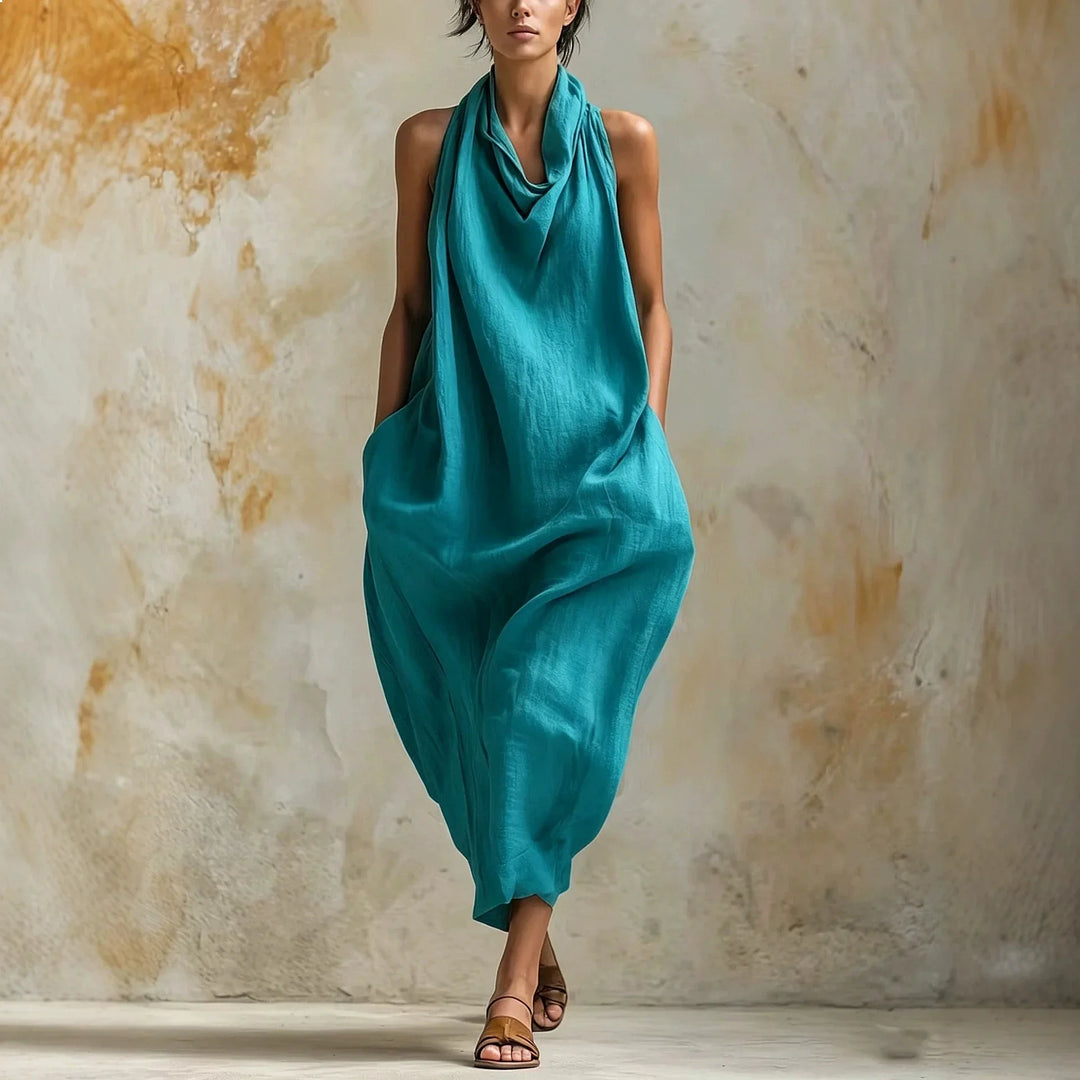 Karsyn Cowl Neck Maxi Dress