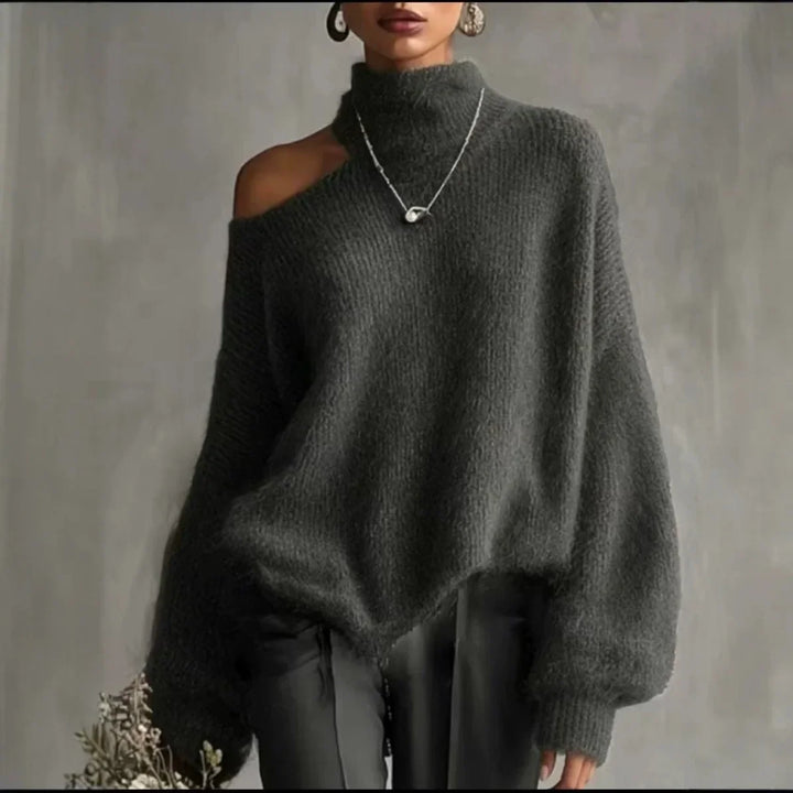 Ophelia Cutout Shoulder Sweater