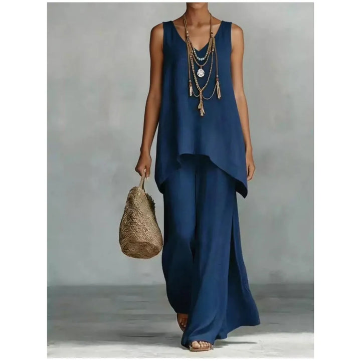 Madina Wide Leg Matching Set