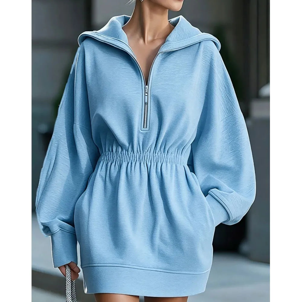 Quinn Cinched Waist Mini Dress