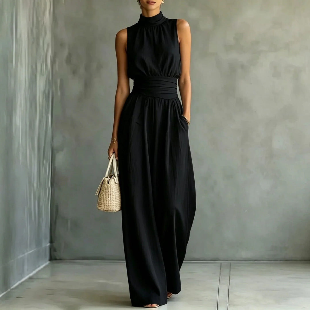 Lilly Sleeveless Wide Leg Jumpsuit