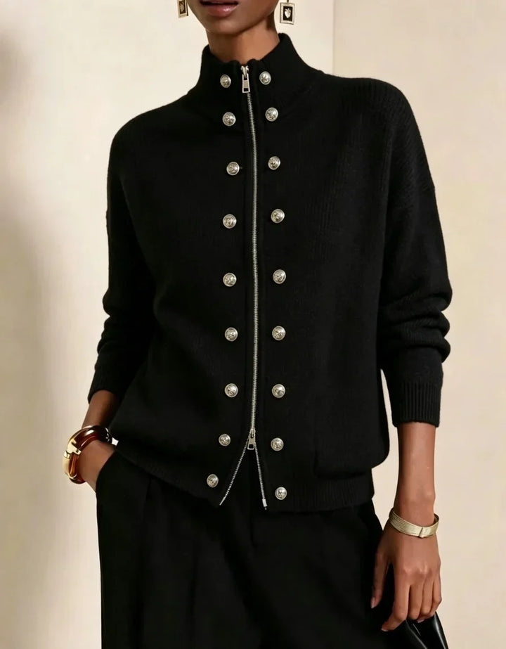 Emerald Double Button Cardigan