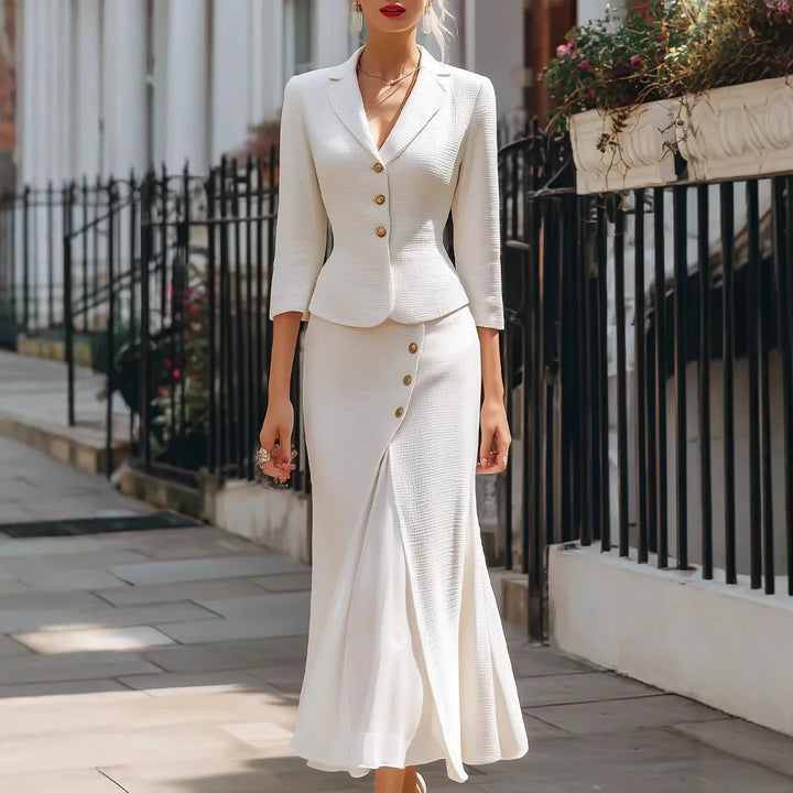 Arielle Flattering Fit Skirt Set