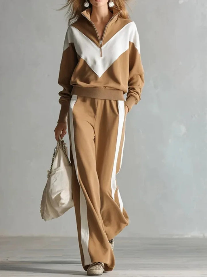 Nolani Contrast Activewear Set