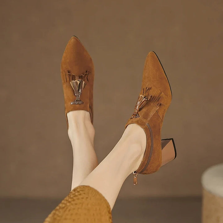 Amabel Fringe Tassel Pumps
