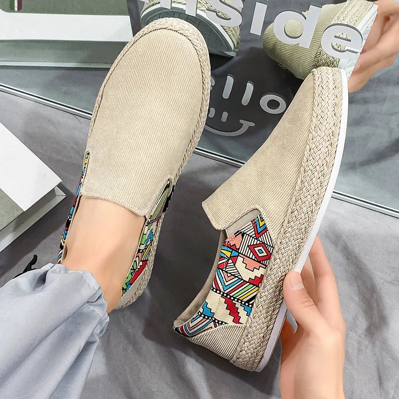 Cassian Breathable Canvas Loafers