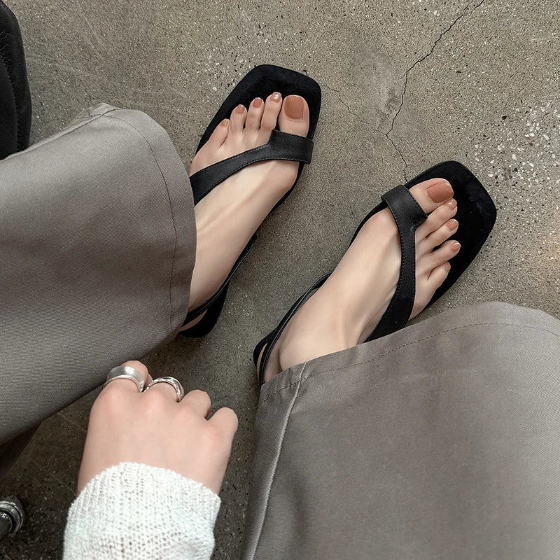 Natasha Comfort Leather Sandals
