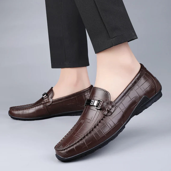 Logan Leather Dress Loafers