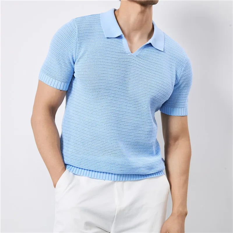 Wesley Textured Polo Shirt
