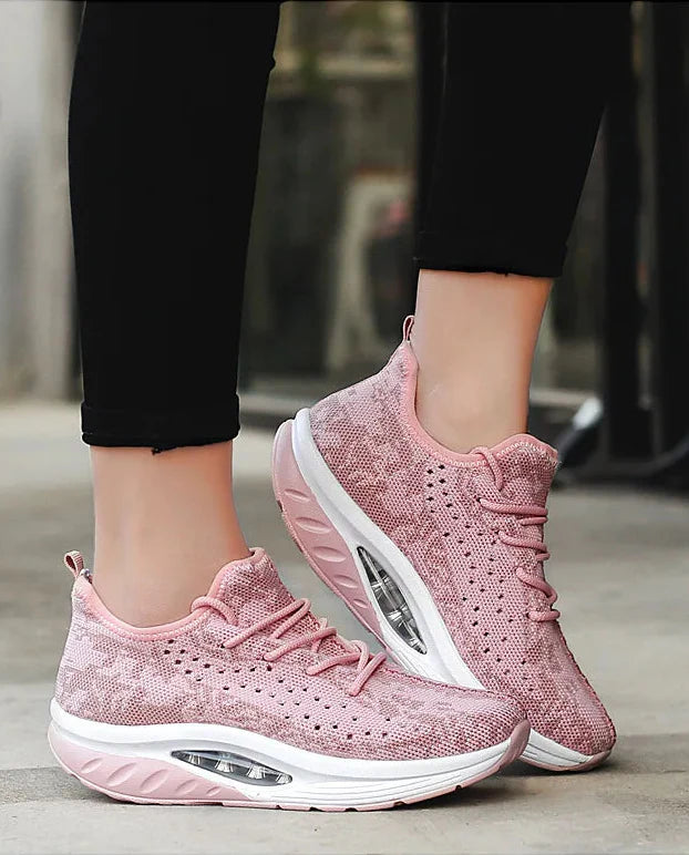 Alicia Orthopedic Wedge Sneakers