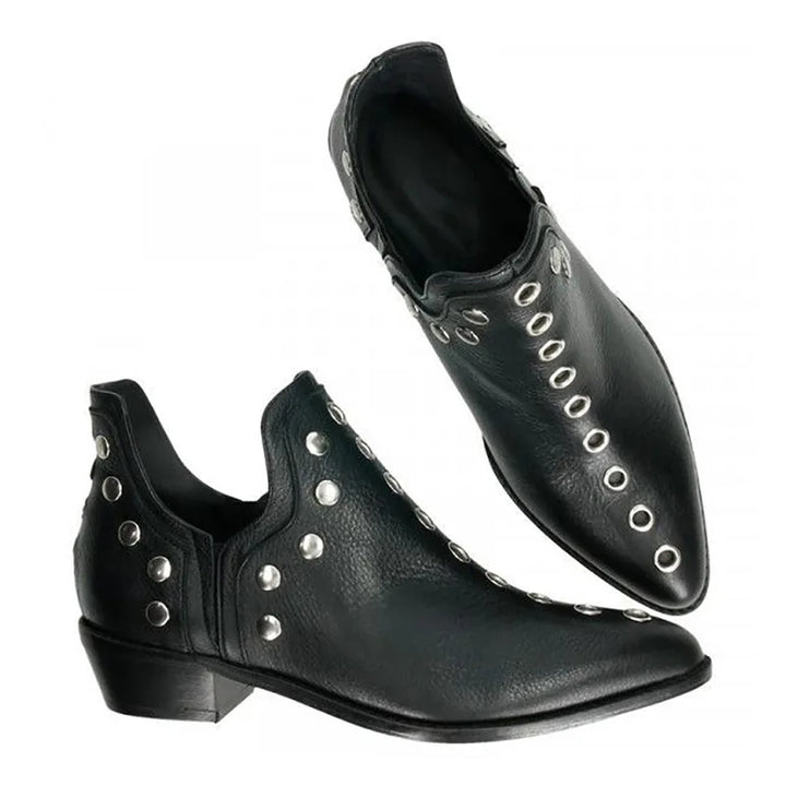 Zelie Stud Pointed Ankle Boot