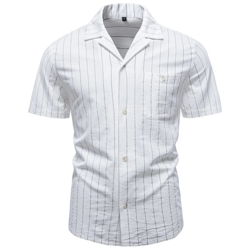 Pexley Breathable Stripe Button Shirt