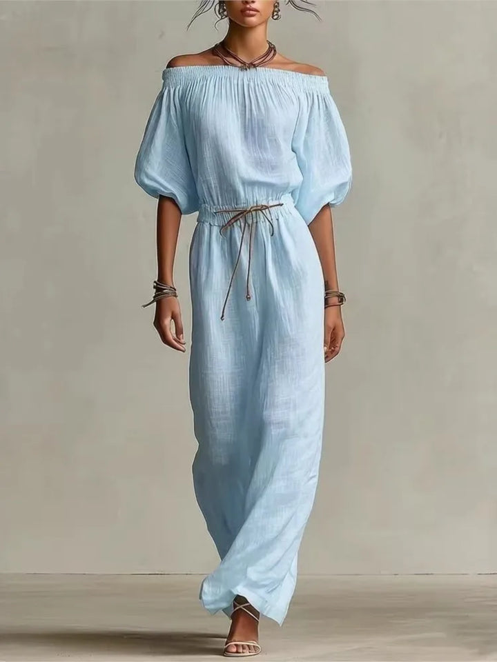 Dorothy Off Shoulder Maxi Dress