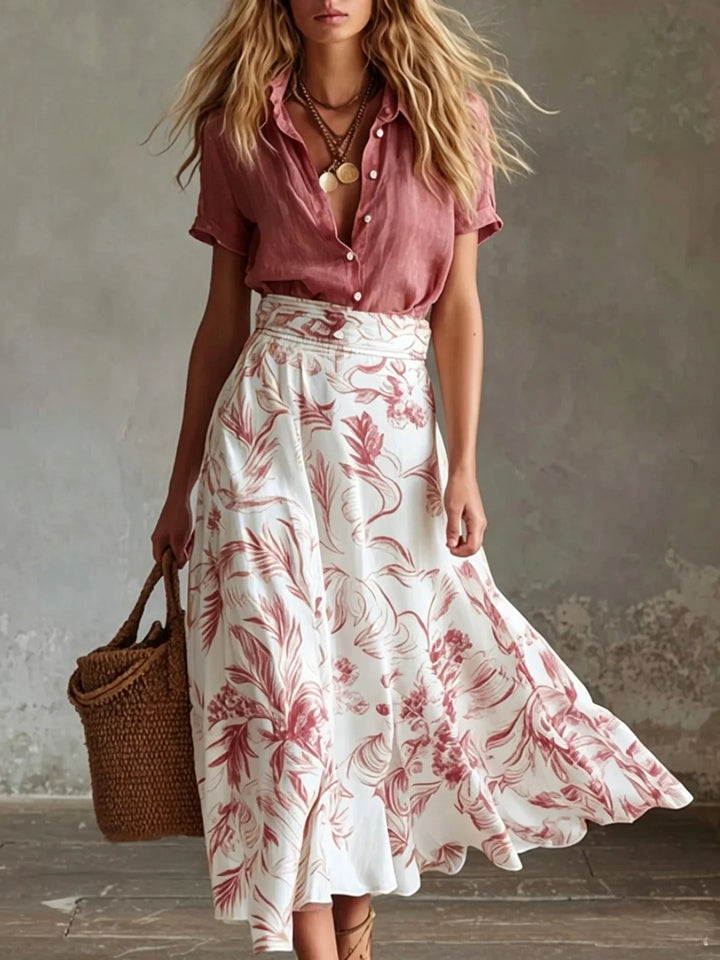 Patrizia Summer Linen Matching Set