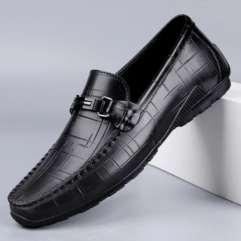 Logan Leather Dress Loafers