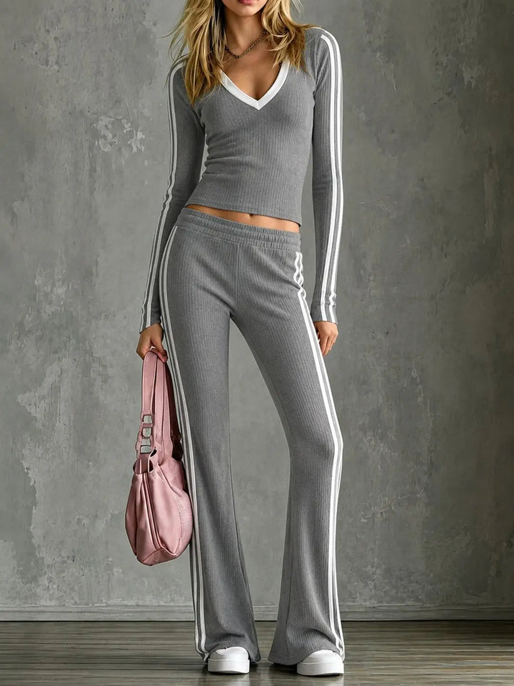 Diana Ribbed Knit Matching Set
