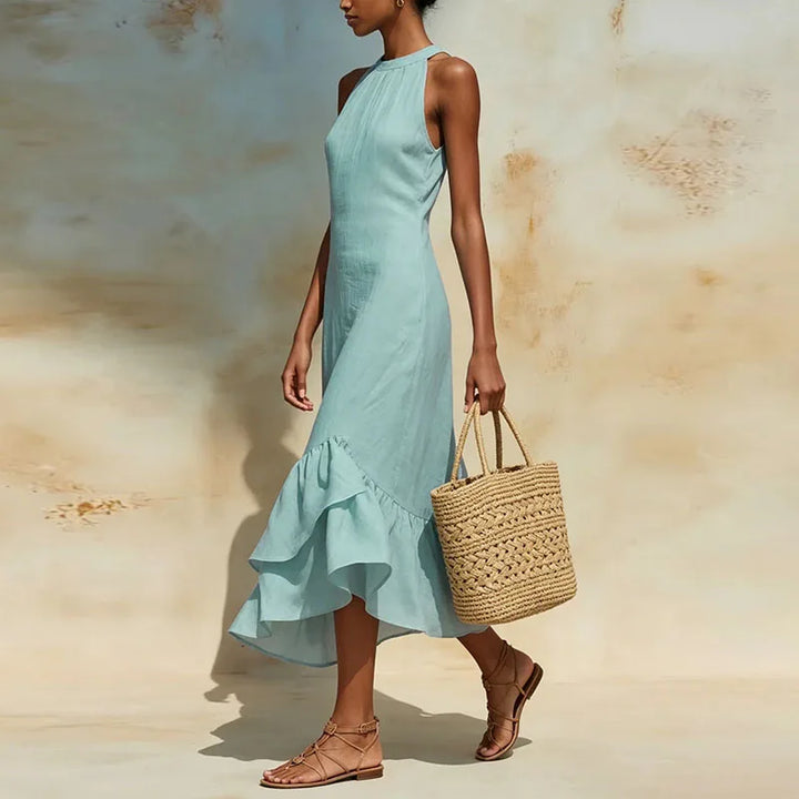 Alice Halter Neck Maxi Dress