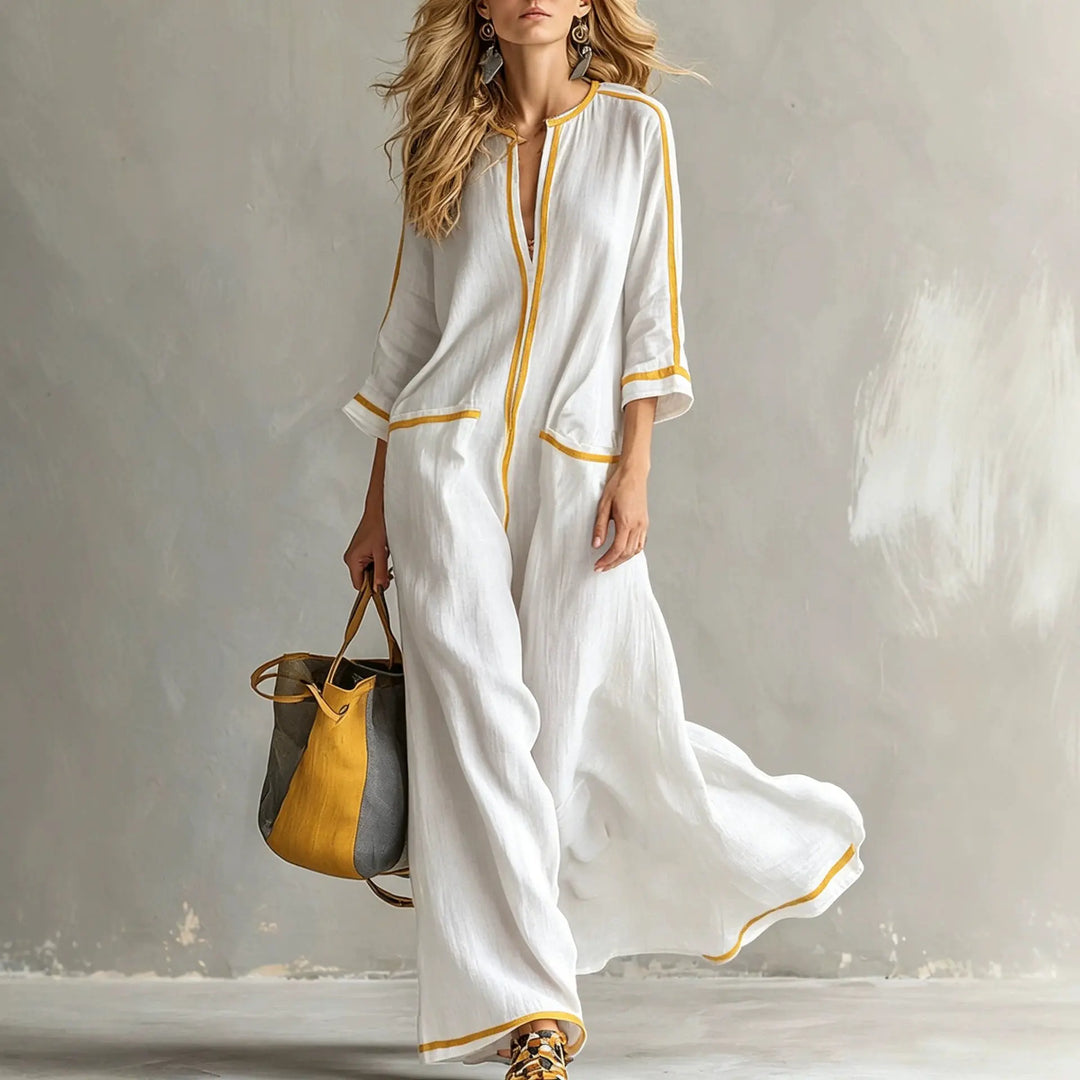 Kayla Casual Flowy Maxi Dress