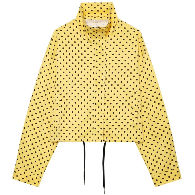Darlene Cropped Bomber Jacket