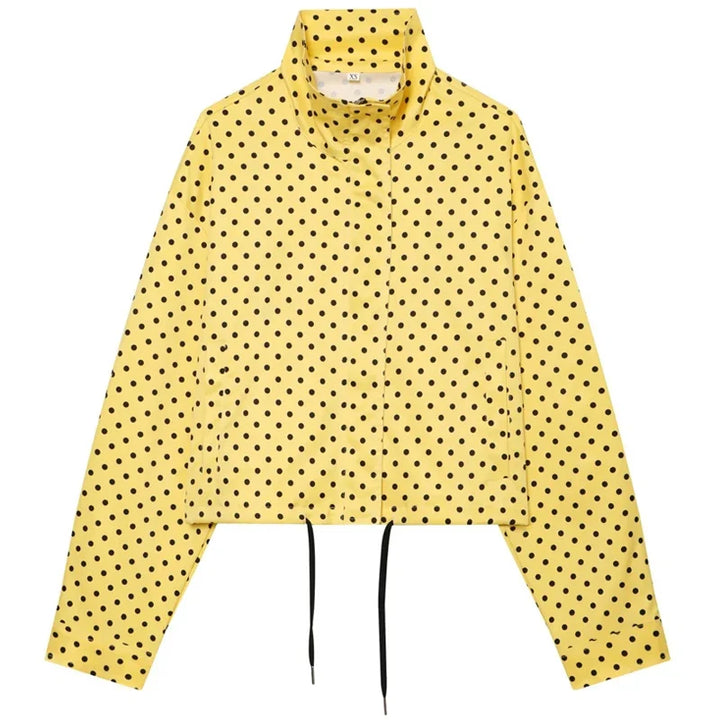 Darlene Cropped Bomber Jacket