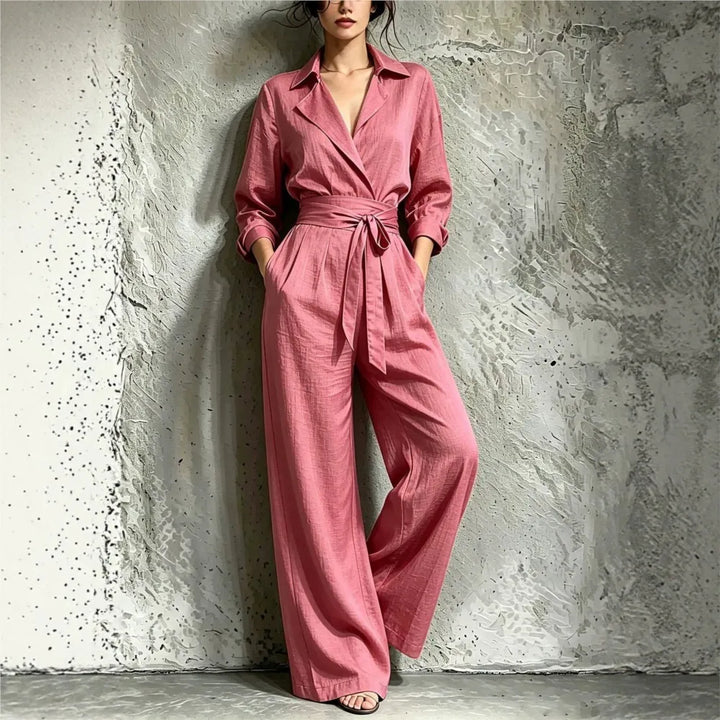 Giada Tailored Wide Leg Jumpsuit