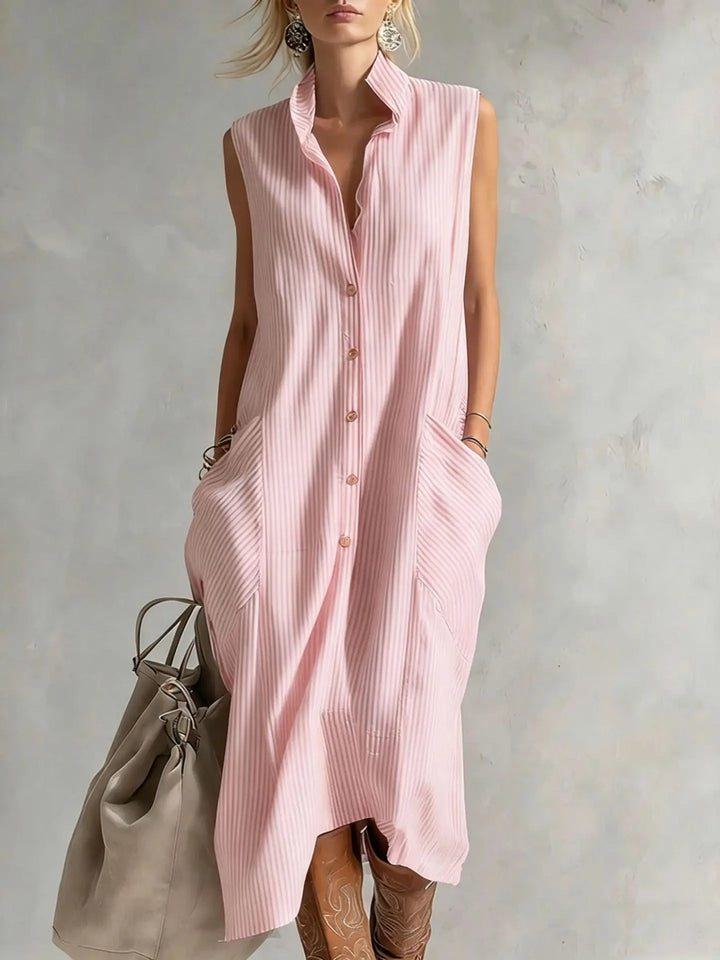 Callie Button Front Mini Dress