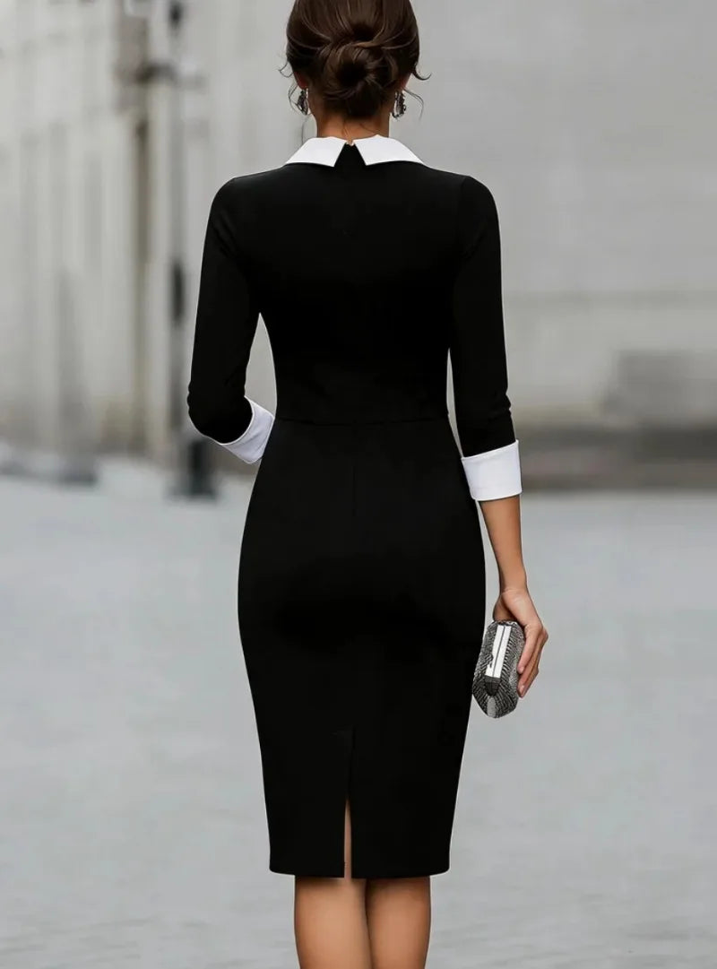 Umaris Flattering Fit Midi Dress