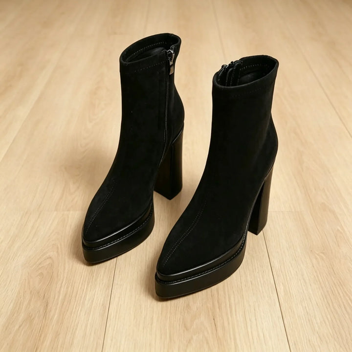 Solenne Platform Ankle Boot