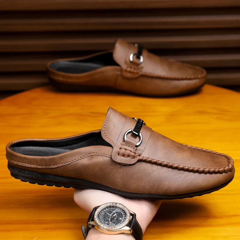 Sedona Italian Leather Summer Mule